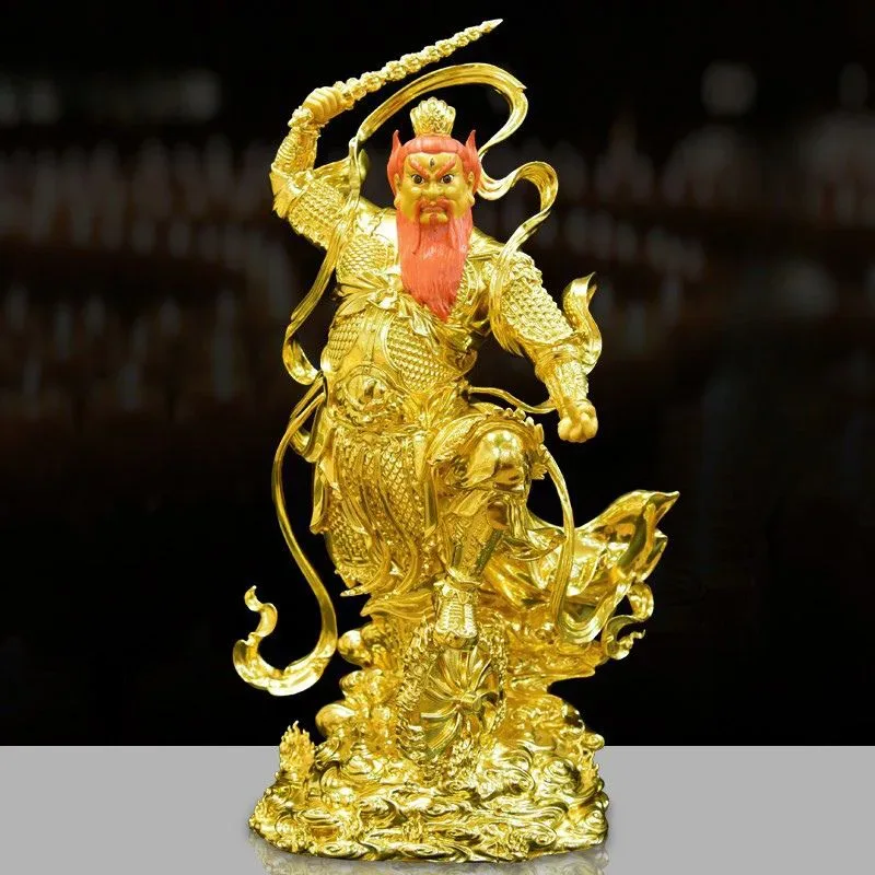 পিতলের ওয়াং লিংগুয়ান মূর্তি